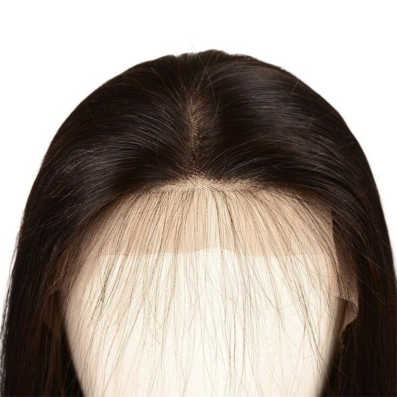 Art show Peruvian 13x4 bob HD lace front wig 150% density