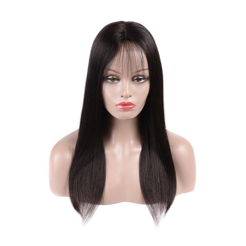 Art show 150% density 13x4 Peruvian HD lace front wigs straight hair