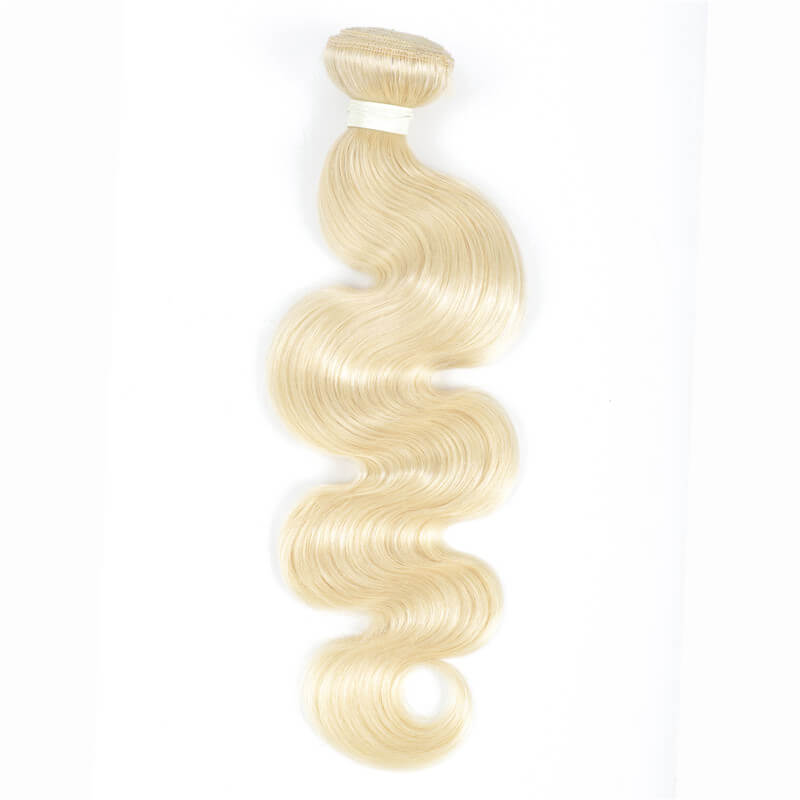 Art show 3 bundles/lot Brazilian honey blonde human hair extensions body wave 
