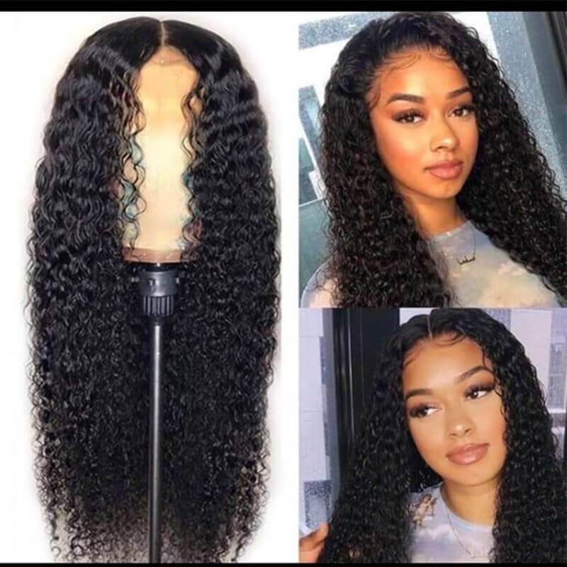 Art show 150% density Malaysian 13x4 HD lace front wig water wave hair